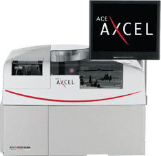 Alfa Wassermann ACE Axcel point-of-care clinical chemistry instrument